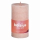 BOLSIUS RUSTIEK STOMPKAARS 130/68 - MISTY PINK ()